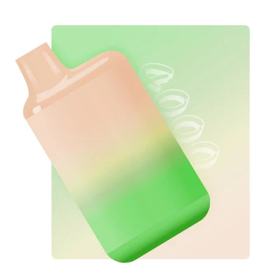 4000 Puff E Vape Quality Atomizers Disposable Vape Mixed Fruit Flavors Strawberry Ice Cream