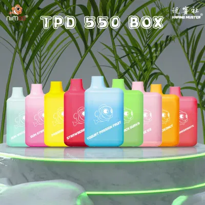 Niimoo Brand Tasty E Juice Disposable Vape Pen Pod Bar 550 Puffs Vape Bar E Cigar Electronic Cigarette