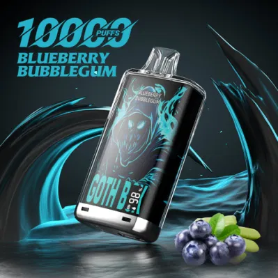 New Fashion Goth Bar 10000 Puffs LED Hookah Juice E Cigarette E Cig Tornado E Liquid Vape