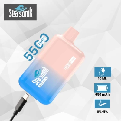 Vaporizers Wholesale OEM 100% Original Square Box Shape Vape Pen Mini 5000puffs Disposable E-Cigarettes