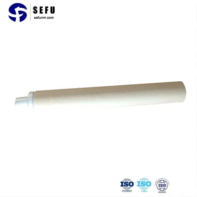 Nonsplashing Fast Disposable Thermocouple Tips with Protective Cotton Tube for Iron Casting