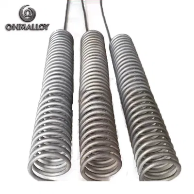 0cr21al6nb Similar to Kanthal A1 Heating Spring Coil for Heating Furnace Ceramic Tube