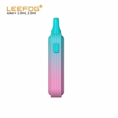 Leefog Joker+ Wholesale OEM ODM 1ml 2ml 1g 2g Empty Rechargeable Pen Vaporizer All-in-One Disposable Vape with Preheat and Voltage Adjustable
