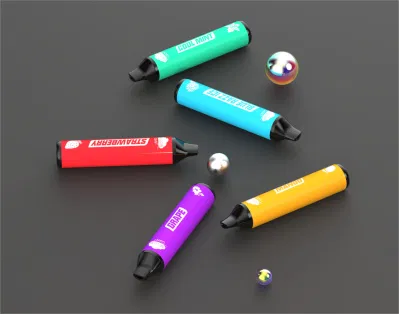 Newest Slim E-Liquid Vape Disposable Rechargeable by Type-C 5 Different Fruit Flavors New Model Vape