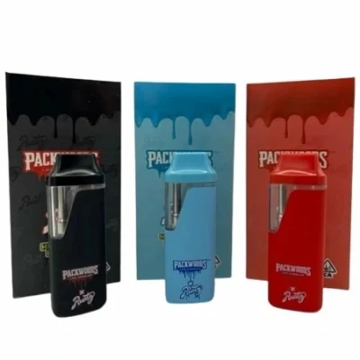 Shenzhen Factory Packwoods Runtz Disposable Vape Pen Device 1.0ml 1000mg E Cig Vaporizer Pod