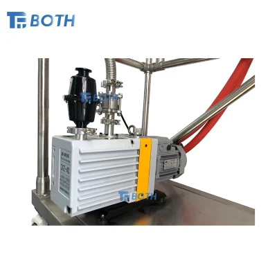 High Quality New 6 Inch Wiped Film Distillation Hemp Oil Vacuum Extraction Short Path Molecular Distillation System