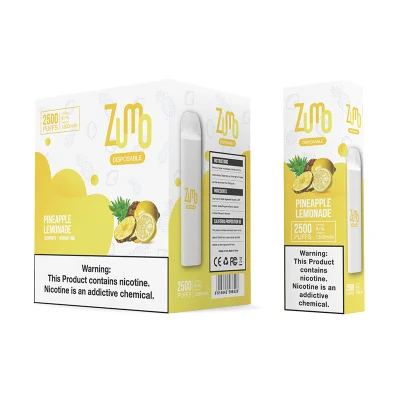 6ml 2500 Puffs Vape 10PCS/Pack 12 Flavors Factory Pricing Disposable Pod Vape