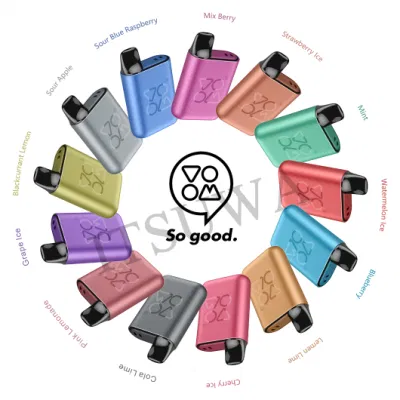 Prefilled Disposable Pod System Itsuwa Voom Mod 600 Puffs 2ml 0% 2% Nicotine Mesh Coil Type-C Interface Vape EU Warehouse Changeable Vape
