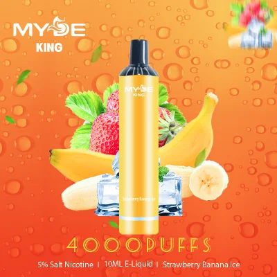 Myde King Hot Sale Vape Factory Wholesale Price Disposable E Cig 4000 Puff Good Taste Vape