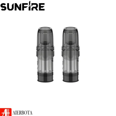 2023 Empty OEM 2ml Disposable Prefilled Mod Refilled Refillable Replaceable Compatible Transparent Closed Sunfire Vape Pod System Kit Cartridge Atomizer