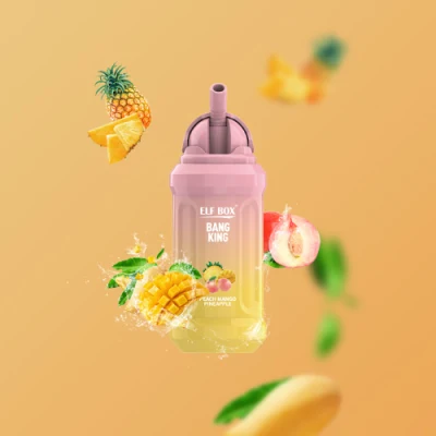 Rechargeable Disposable Vape Elf Box Bk Puff 12000 Puffs Mesh Coil 25ml Pod Strawberry Kiwi Flavor