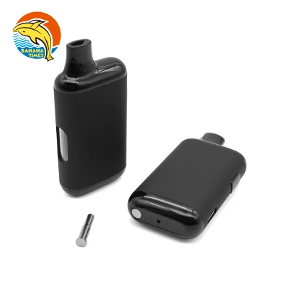 Alabama Wholesale Square Empty Cookie 4ml/3ml Thick Oil Disposable Pod Vapes Recharge 3gram/4gram Hhc Oil Disposable Vape Pen with Preheat Button