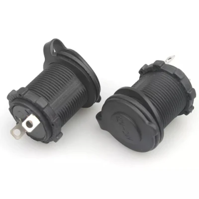 Waterproof 12V Cigarette Lighter Power Outlet Socket Plug Receptacle for Car Boat Marine