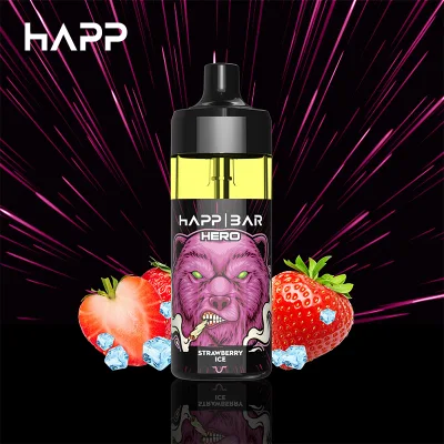 E-Cigarettes Square Happ 12000puffs Rechargeable Disposable Vape Pen Wholesale