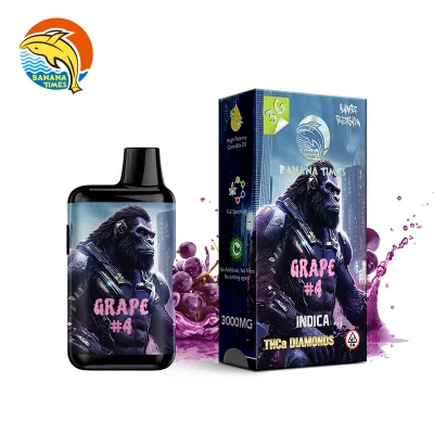 Alabama Wholesale Square Empty Cookie 4ml/3ml Thick Oil Disposable Pod Vapes Recharge 3gram/4gram Hhc Oil Disposable Vape Pen with Preheat Button