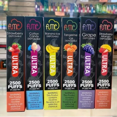 Wholesale Disposable E Cigarette Fume Ultra 2500 Puffs Smooth Taste