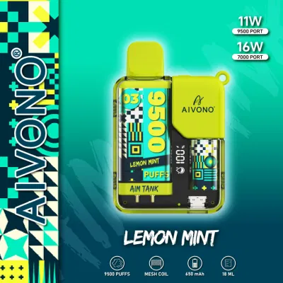 Aivono Aim Tank 9500 Puffs Color LED Screen Display Disposable Vapes