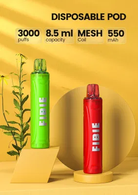 Small Minium Order Quantity Custom Vape Fibie Humi 3000 Puffs Disposable Mini Vape electronic Cigarette Starter Kit