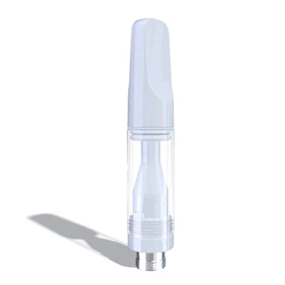 Custom Ecig 0.5ml 1.0m 2ml D8 D9 Delta Oil Hhc Vaporizer Empty 510 Thread Lead Free Glass Tank Vape Atomizer Disposable Full Ceramic Oil Vape Pen Cartridge