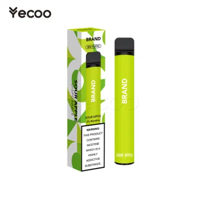 Yecoo Blu Electronic Cigarette Factory Vaper Smoke Electronic China S2 16 600-800 Puffs Box Cigarette Disposable Electronique