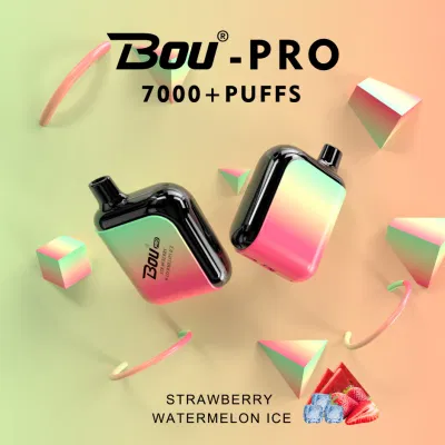 Wholesale 7000puffs Disposable Vape Pen Amazon Custom Vaporizer Pen Puff Puffs Distributors Bar Electric Hookah Vape Packaging Empty Vape