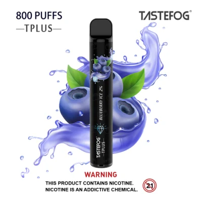 OEM/ODM Disposable Vape Tplus 800 Puff Hookah Pen 3ml E-Liquid Factory Direct Vapes