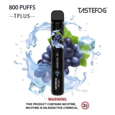 OEM/ODM Disposable Vape Tplus 800 Puff Hookah Pen 3ml E-Liquid Factory Direct Vapes
