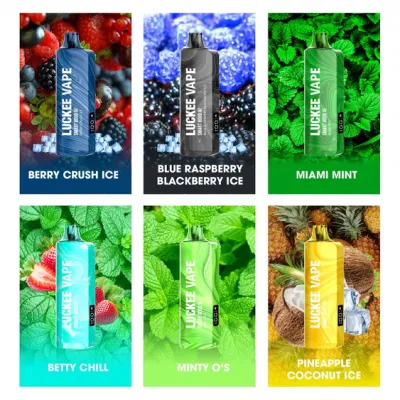 Luckee Smart8000 Af Zbood 7000/7200/8000/9000 Df8000 Mini Vape Sancy Box Turn Plastic Dispsoable Vape