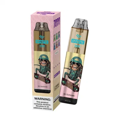 100% Newst Hot Sell Authentic Imini 7000 Puffs Disposable Vape Pen 850 mAh Recharger Battery 20 Flavors Cheap Vapor Pen Factory Direct