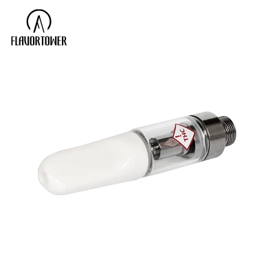 High Quality Full Ceramic Coil 510 Thread Vaporizers White 0.5ml 1ml Cartridges No Lead Free Heavy Metal Empty Atomizer