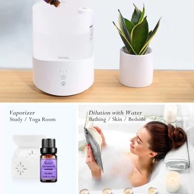 Customized Whole Body Lavender Essential Perfume Plant Extract Glass Bottle Hemp Oil Extraction