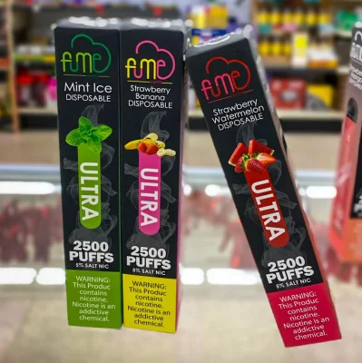 Wholesale Disposable E Cigarette Fume Ultra 2500 Puffs Smooth Taste