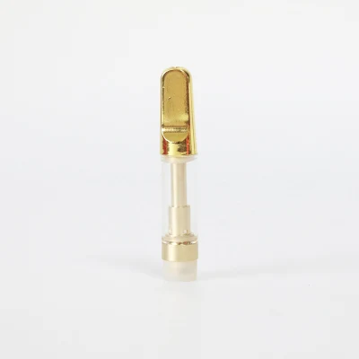 E Cigarette Empty 0.8ml 1ml Ceramic Coil Carts Atomizer Gold Flat Drip Tip Vs Tko Sauce Vape Cartridges Atomizers Vapes Pen