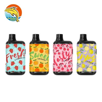 Alabama Wholesale Square Empty Cookie 4ml/3ml Thick Oil Disposable Pod Vapes Recharge 3gram/4gram Hhc Oil Disposable Vape Pen with Preheat Button