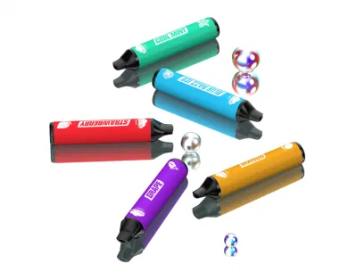 Newest Slim E-Liquid Vape Disposable Rechargeable by Type-C 5 Different Fruit Flavors New Model Vape