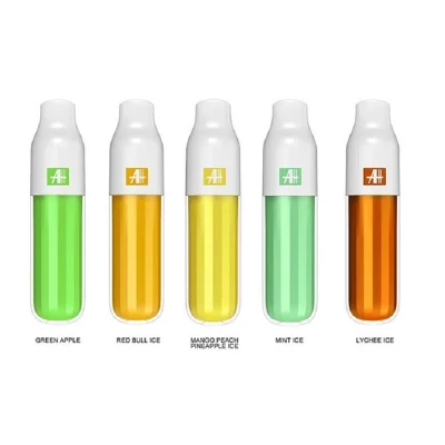 2ml 600 Puffs Rechargeable Eliquid Vaping Puff Mouthpiece E-Cigarette Disposable Vape Pen