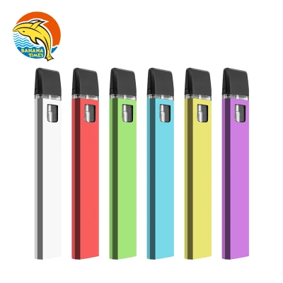 100% Original Rechargeable Disposable E Cigarettes Vape Pen 1ml Slim 280mAh Micro Charging Port
