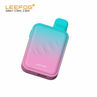 Leefog Joker+ Wholesale OEM ODM 1ml 2ml 1g 2g Empty Rechargeable Pen Vaporizer All-in-One Disposable Vape with Preheat and Voltage Adjustable