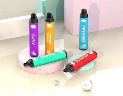 Newest Slim E-Liquid Vape Disposable Rechargeable by Type-C 5 Different Fruit Flavors New Model Vape