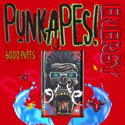 Punk Apes 16ml 6000 Puffs Disposible Vape E-CIGS Adjustable Airflow