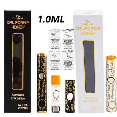 Whoesale Disposable Vape Cartridges 1ml Carts Pod California Honey E Cigarettes