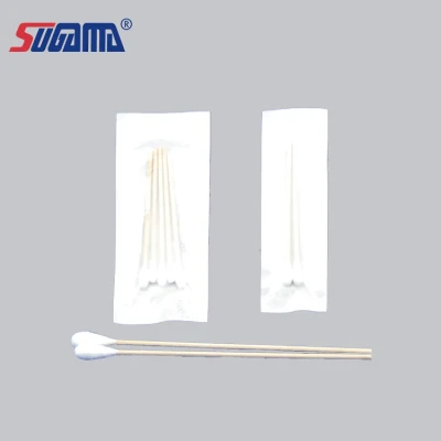 Cheap Price Medical Wood Cotton Swab Stick Tip