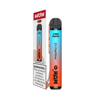 Popular 2500puffs E Cigarettes 0mg 20mg 30mg 35mg 40mg 50mg Nicotine Wholesale Disposable Vape Pen Vaporizer Pod Puff Bar FDA