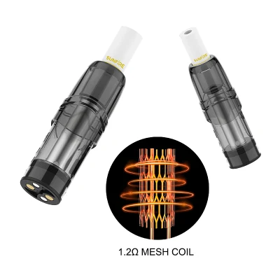 Original Sunfire Pod Vape Pen E Cigarette Starter Kit 320mAh 2ml Empty Refillable Pods Device with Bottom Lock System Hot Sale Vapor Compatible