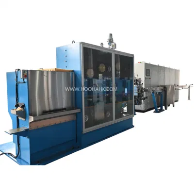 Skin-Foam-Skin CAT6A-8 LAN Cable Making Machine Physical Foaming Insulation Machine