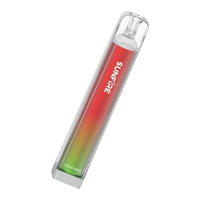 Hot Sell 600 Puffs Disposable Vape Crystal Tank with RGB Light
