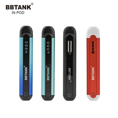 2023 Newest Vapes Vaporizer 2 Ml Bbtank Vape Pen Rechargeable Pod System 350mAh Bbtank in Pod