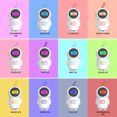Hot Sales Products Disposable Vape 7000puffs Lavie Spaceman Vape Vape Juice Disposable Vape with LED Display