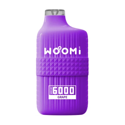 Factory Price Woomi 6000 Puffs Mesh Coil Kiwi Passion Fruit Guava 14ml 20mg 50mg Zero 0 2 5 Nicotine Elf Vaper Bar Bc5000 Ultra Disposable Vape Pod