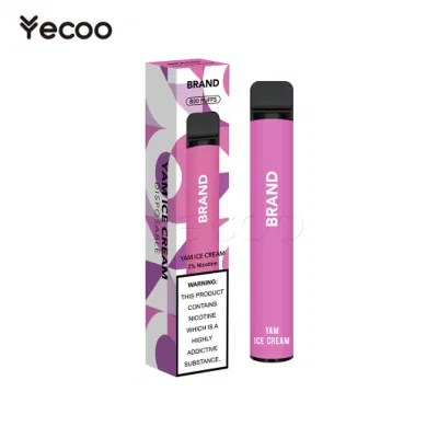 Yecoo Blu Electronic Cigarette Factory Vaper Smoke Electronic China S2 16 600-800 Puffs Box Cigarette Disposable Electronique